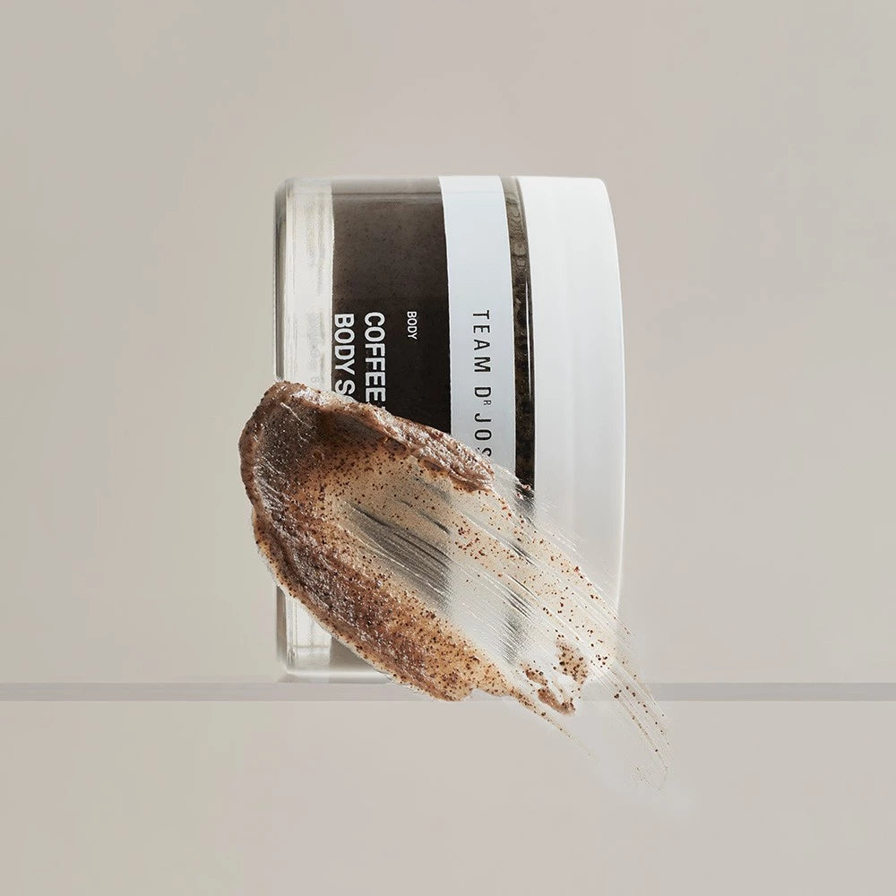 Coffee toning body scrub