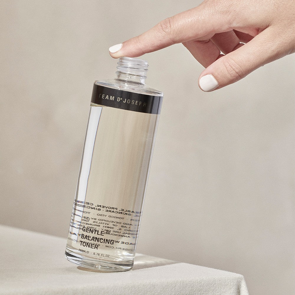 Gentle balancing toner