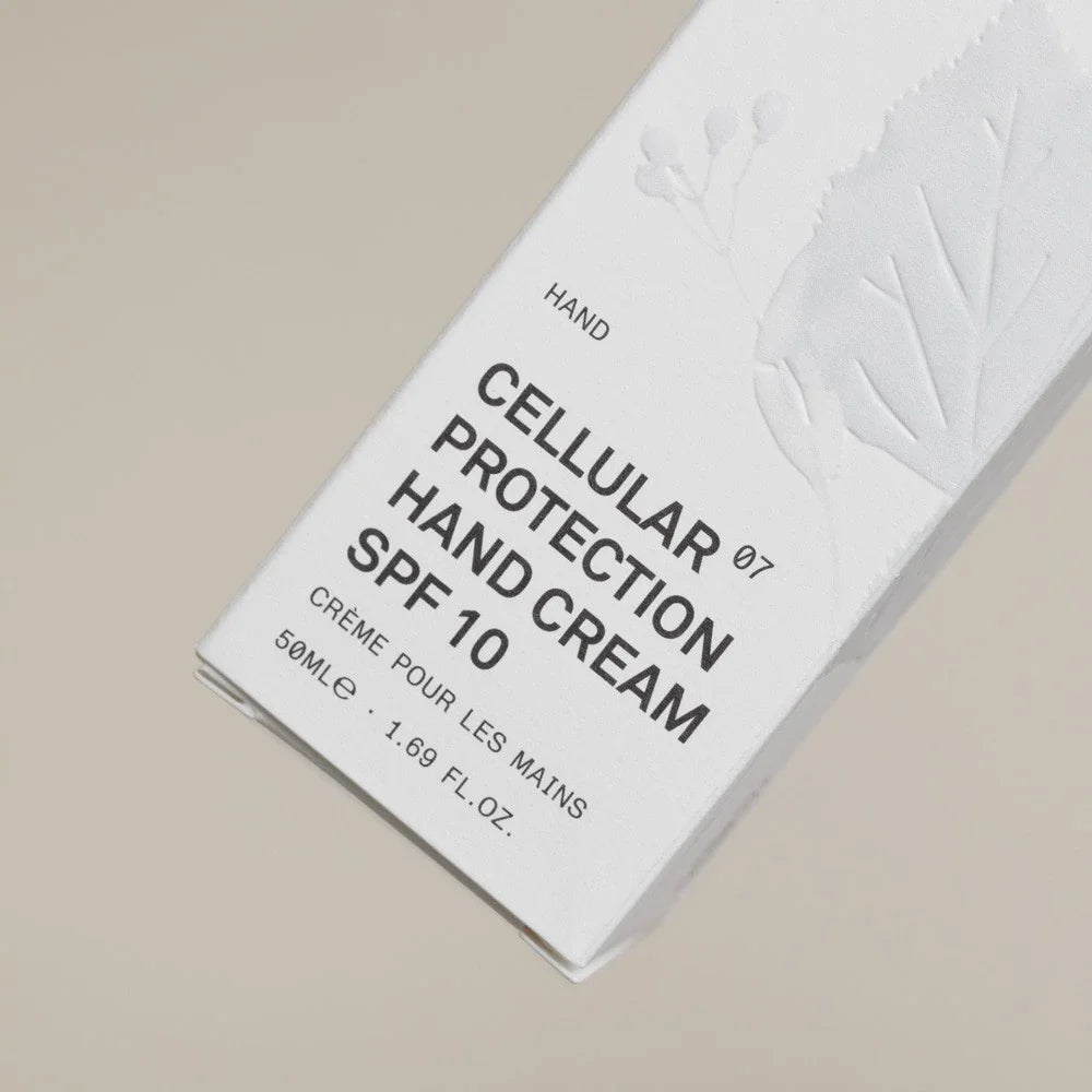 Cellular protection hand cream spf10