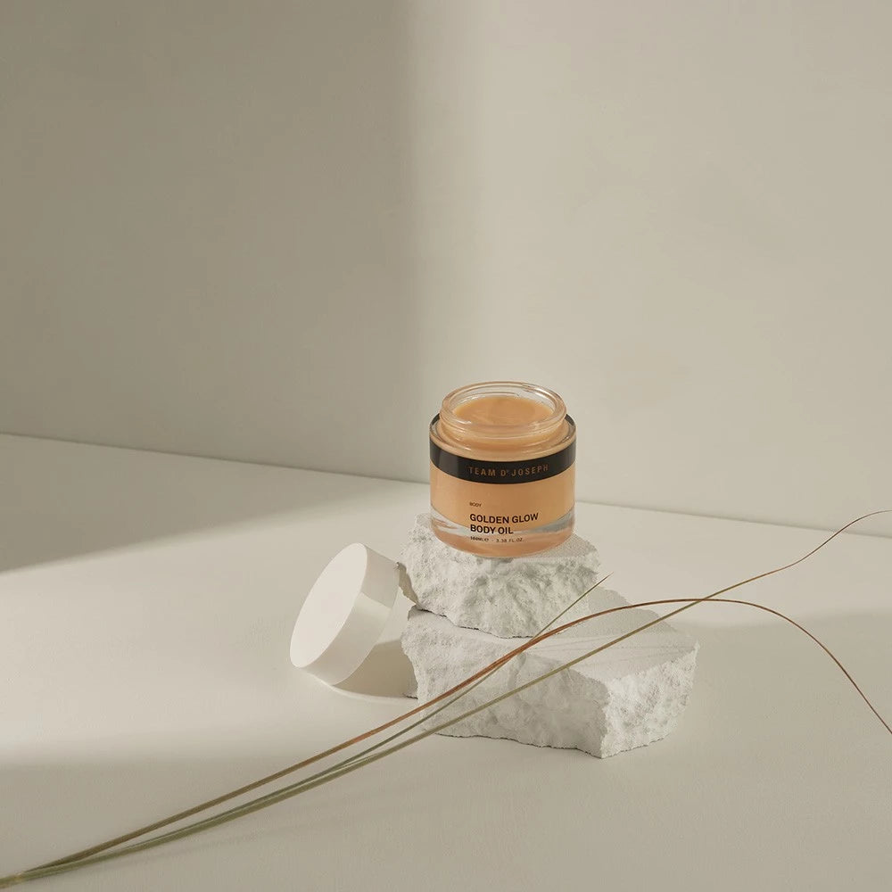 Golden glow body oil