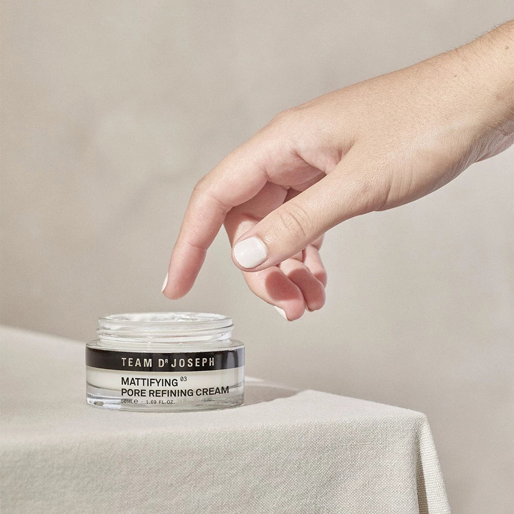 Mattifying pore refining cream