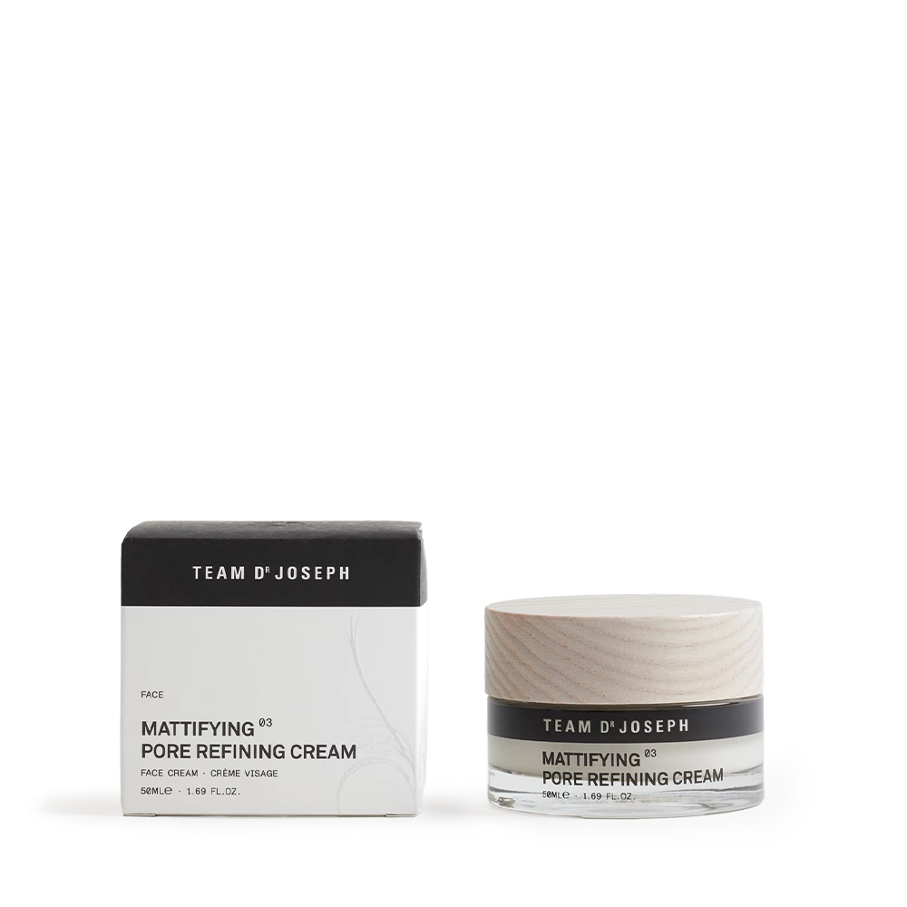 Mattifying pore refining cream
