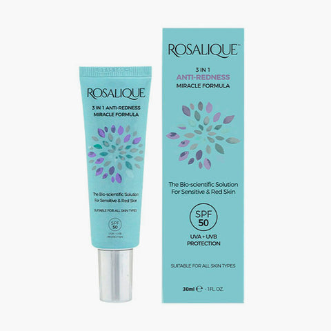 Rosalique 3 i 1 anti-rødme creme